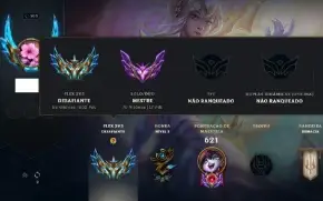 Conta Lol Challenger Flex/Mestre soloq Handlvl 2019