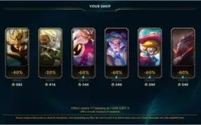 Platina 4, 40 campeões, 18 skins
