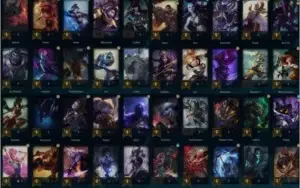 Platina 4, 40 campeões, 18 skins