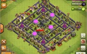 Clash of Clans CV9 60% Full