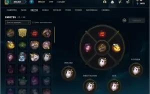 Conta bronze 2 com 13 skins e 39 champs