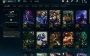 Conta bronze 2 com 13 skins e 39 champs