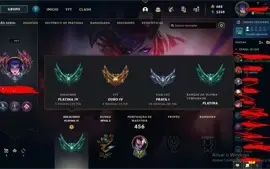 CONTA DE LOL 558 SKINS
