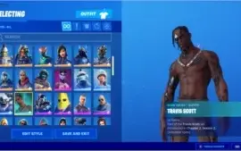 Vendo conta Fortnite com várias skins raras + picareta Minty