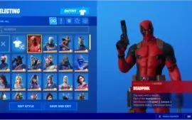 Vendo conta Fortnite com várias skins raras + picareta Minty