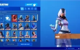Vendo conta Fortnite com várias skins raras + picareta Minty