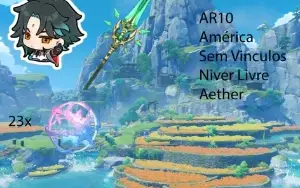 AR10 - Xiao + Lança Primitiva de Jade + 23 tiros