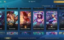 Conta Wild Rift com muitas skins exclusivas!!