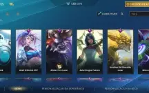 Conta Wild Rift com muitas skins exclusivas!!