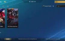 Conta Wild Rift com muitas skins exclusivas!!