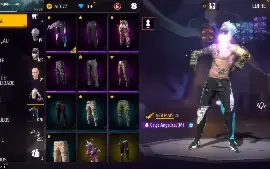 Conta de Free Fire Com Angelical é Ump Rubby no precinho !