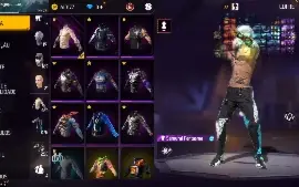 Conta de Free Fire Com Angelical é Ump Rubby no precinho !