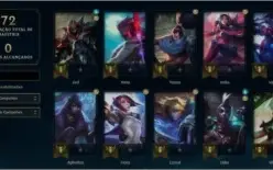 CONTA LEAGUE OF LEGENDS GOLD 4 SMURF