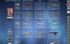 [Negociável] - Conta diamante 3 valorant boas skins