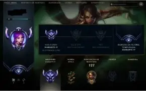 conta lol diamante 4 MMR ALTISSIMO
