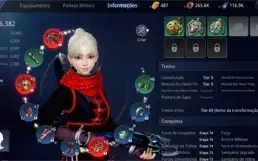 (SA91) ARQUEIRA LVL 91, 127K POWER, 6 PETS ÉPICOS