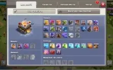 Conta Clash of Clans CV 11 100% FULL