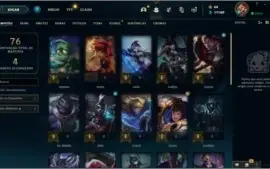Conta LoL, Várias Skins Boas, Gold 4
