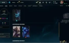 Conta LoL, Várias Skins Boas, Gold 4