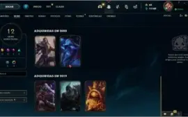 Conta LoL, Várias Skins Boas, Gold 4
