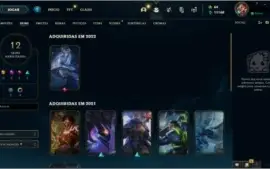 Conta LoL, Várias Skins Boas, Gold 4
