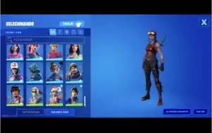 Conta Fortnite + 100 skins + salve o mundo