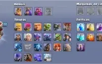 CONTA CLASH OF CLANS CV 11 RECENTE (MUITO BARATO)