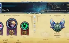 Conta League of Legends Diamond V 300 skins