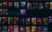 Conta de League of Legends - S8 - Gold V - 154 skins