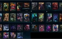 Conta de League of Legends - S8 - Gold V - 154 skins