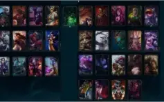 Conta de League of Legends - S8 - Gold V - 154 skins