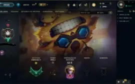 Conta Lol Esmeralda Nivel 310, 115 Skins, 149 Campeões