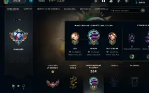 Conta LoL, 312 Skins, ALL Champions (skin rara: Rammus Rei)