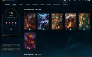Conta lol Gold 4