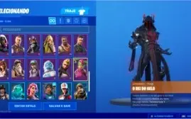Conta de Fortnite Ótimas Skins!!