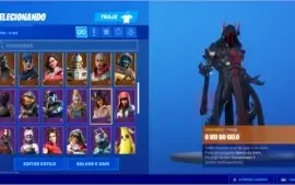 Conta de Fortnite Ótimas Skins!!