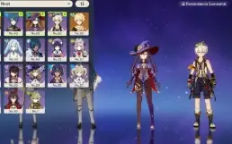 AR37 - Hutao C1 + BIS + Mona + Beidou C6 + Espada Cel.