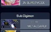 Conta Digimon Super Rumble/ Endgame/ Server 2