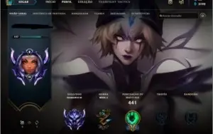 conta league of legends d3 quase todos os champs mmr alto