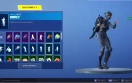 Conta Fortnite Season 3+ Com 1550 V-Bucks
