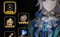 Genshin Impact AR 58 com 15 heróis 5* e 6 armas 5*