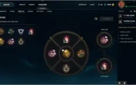 Conta League Of Legends Ouro 5, 97 champ, 82 skins,