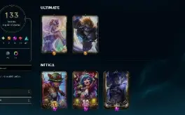 Conta Lol Esmeralda 4 - 134 Skins - lvl 288 + VAVA
