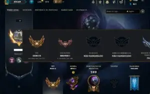Ouro 2 com 115 Champs e 26 Skins +1380 RP