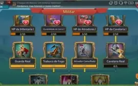 Conta lords mobile, castelo lv 24 (ainda em construção) T3