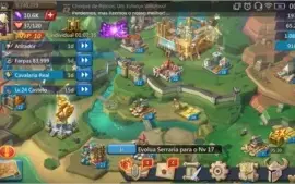 Conta lords mobile, castelo lv 24 (ainda em construção) T3