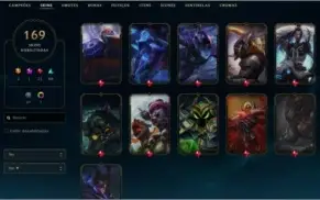 Conta de League of Legends
