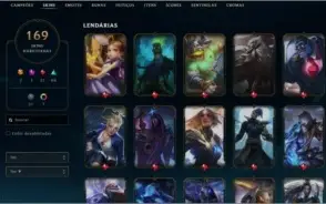 Conta de League of Legends