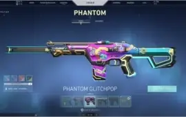 Conta valorant (mais skins que nao couberam na foto)