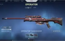 Conta valorant (mais skins que nao couberam na foto)